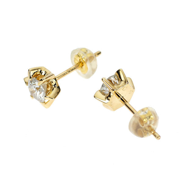 K18YG ダイヤモンド ピアス 0.80ct
