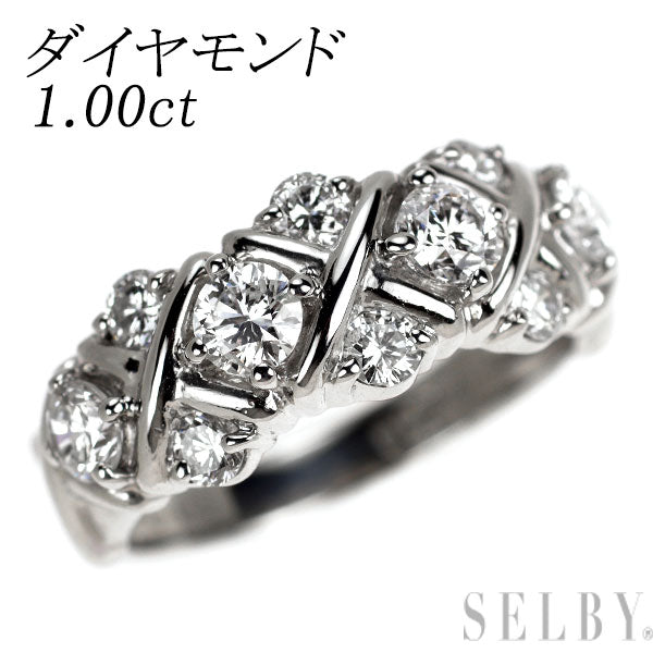 Pt900 ダイヤモンド リング 1.00ct
