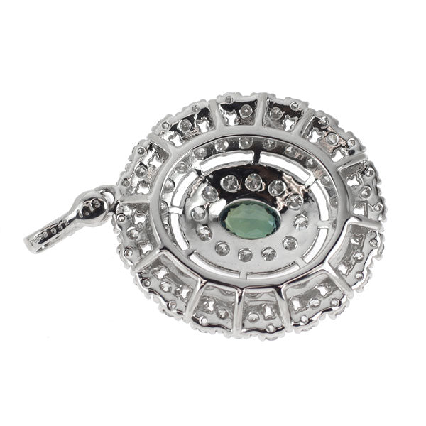 希少 Pt950 ブラジル産 アレキサンドライト ダイヤモンド ペンダントトップ 0.52ct D1.13ct