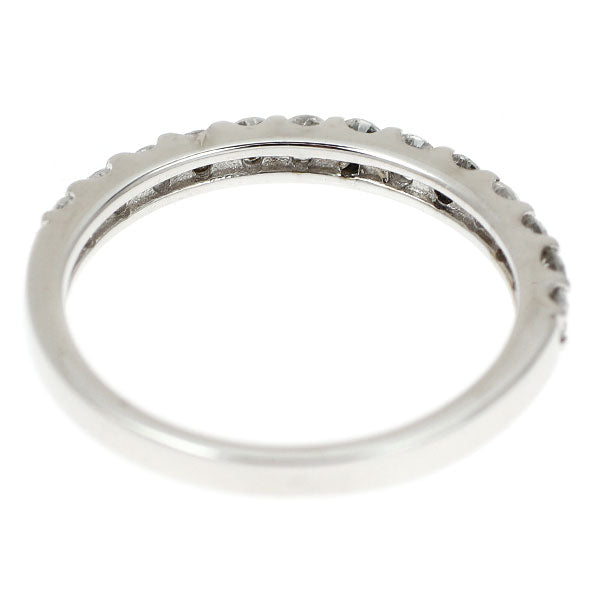 K18WG ダイヤモンド リング 0.43ct ハーフエタニティ