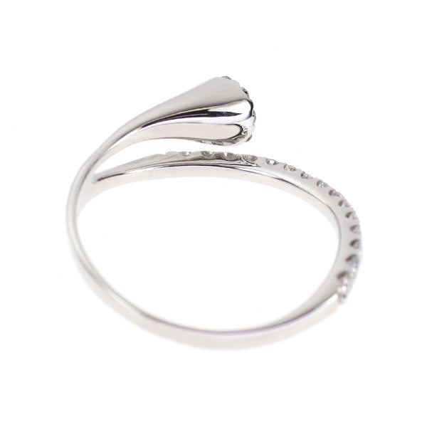 K18WG ダイヤモンド リング 0.35ct