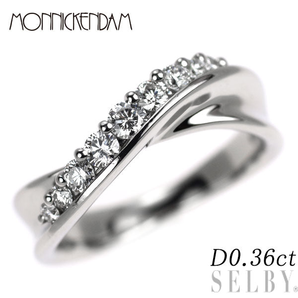 モニッケンダム Pt900 ダイヤモンド リング 0.36ct