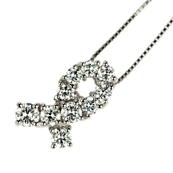 田崎真珠 Pt900/ Pt850 ダイヤモンド ペンダントネックレス 0.62ct チェーン社外