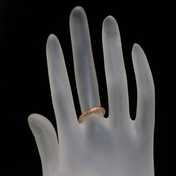 BVLGARI K18PG Ring Spiga No. 48