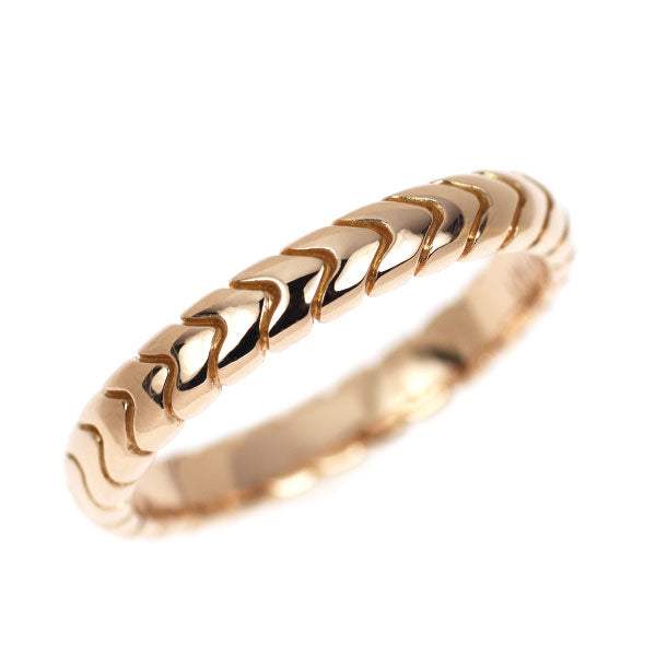 BVLGARI K18PG Ring Spiga No. 48