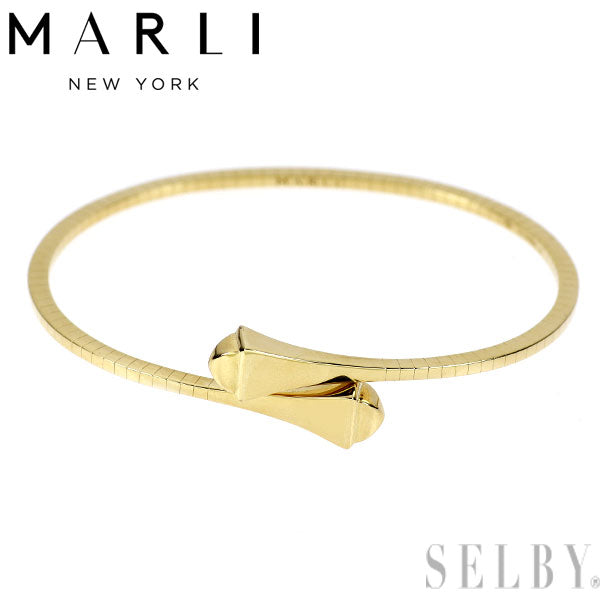 MARLI/MARLI K18YG Bangle Cleo Full Gold Slip-on S