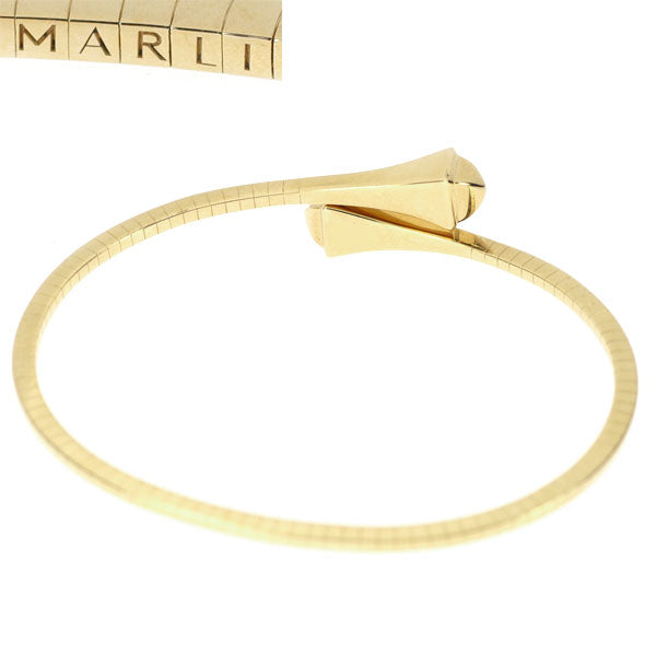 MARLI/MARLI K18YG Bangle Cleo Full Gold Slip-on S