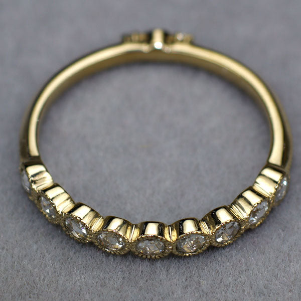 アベリ/AbHeri K18CG ダイヤモンド リング 0.22ct 1224A 現行モデル アントルメ