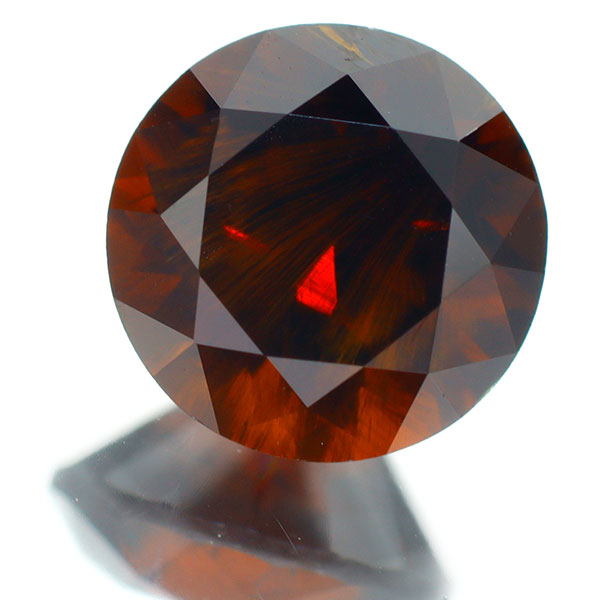 新品 産地鑑別書付 ロシア産アンドラダイト ガーネット 0.533ct ルース 希少石 レアストーン【エスコレ】