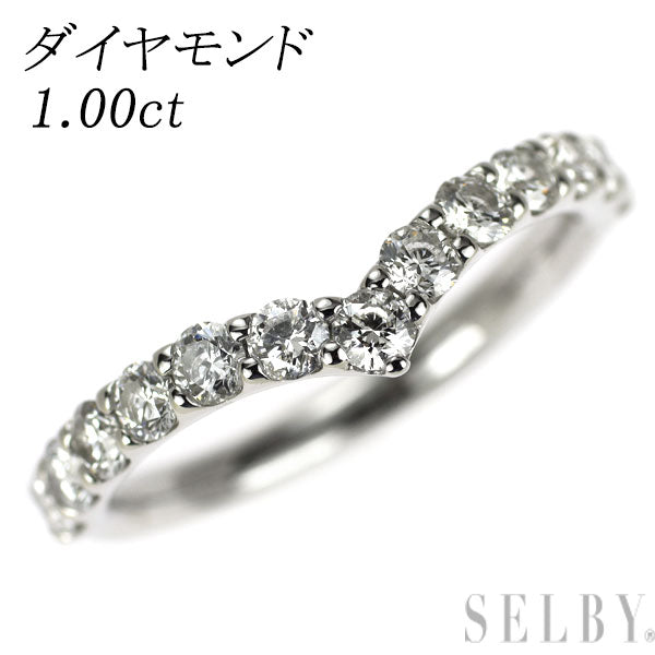 Pt950 ダイヤモンド リング 1.00ct