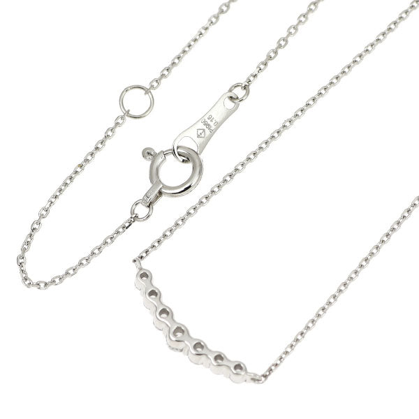 フェスタリア Pt950/ Pt850 ダイヤモンド ペンダントネックレス 0.15ct