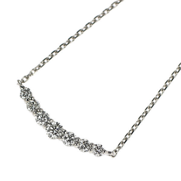 フェスタリア Pt950/ Pt850 ダイヤモンド ペンダントネックレス 0.15ct