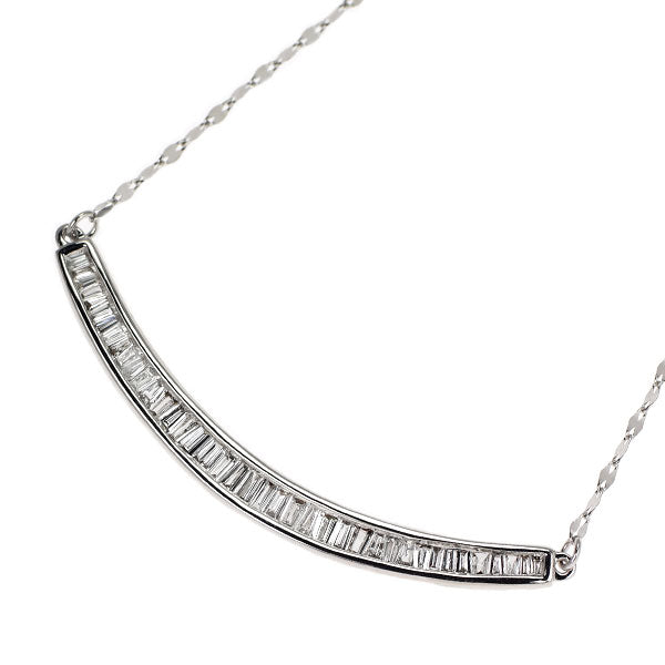 K18WG ダイヤモンド ペンダントネックレス 0.25ct