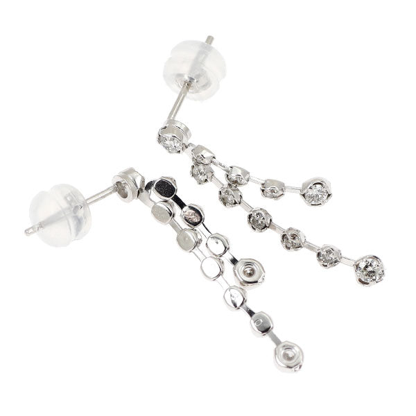 K18WG ダイヤモンド ピアス 0.60ct
