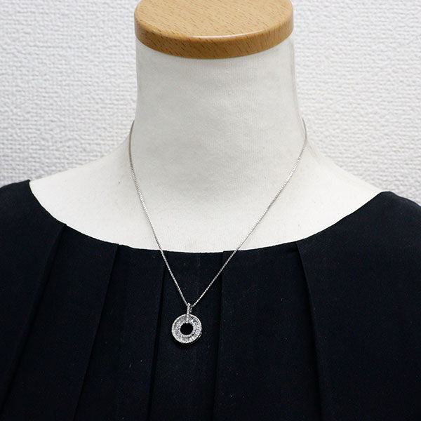 Pt900/Pt850 ダイヤモンド ペンダントネックレス 1.00ct