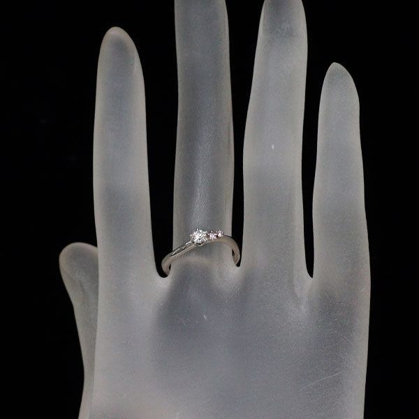 wish upon a star Pt950 ダイヤモンド 天然ピンクダイヤモンド リング 0.158ct F VS2 PD0.03ct
