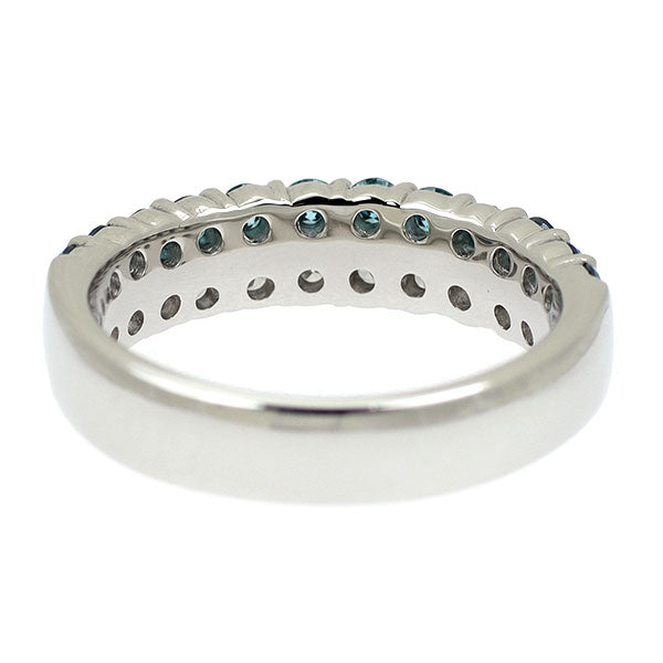 CHRISTIE/クリスティ Pt900 トリートブルー/カラーレス ダイヤモンド リング 1.00ct