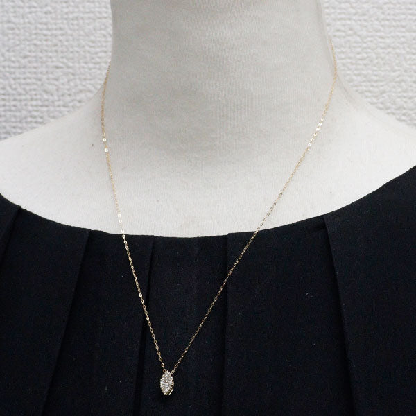 K18YG ダイヤモンド ペンダントネックレス 0.25ct