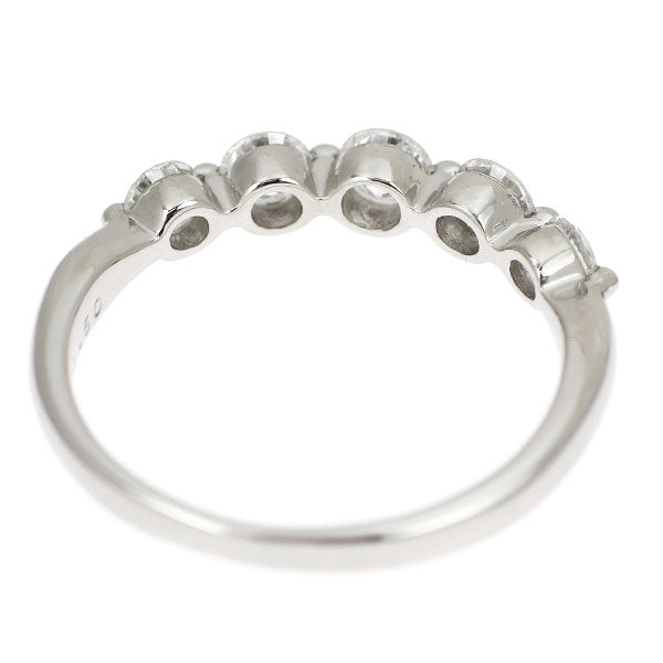 Pt900 ダイヤモンド リング 0.50ct 一文字