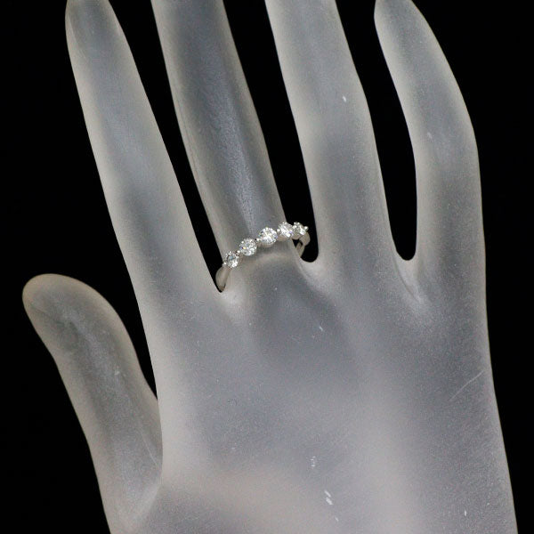 Pt900 ダイヤモンド リング 0.50ct 一文字