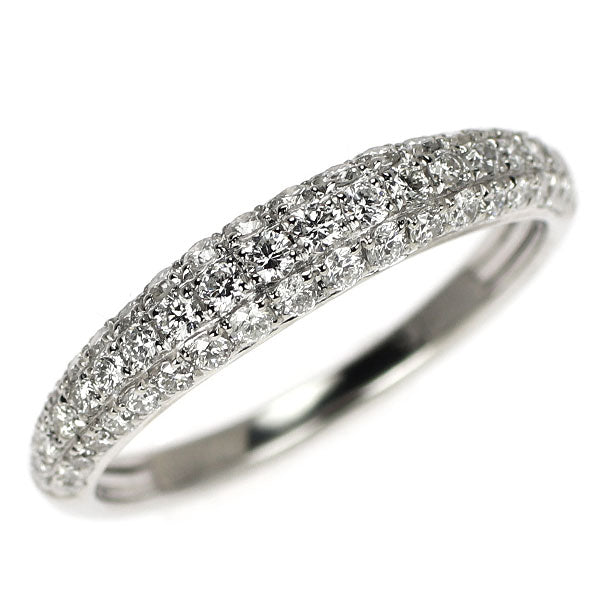 カナディアンダイヤモンド Pt950 ダイヤモンド リング 0.50ct マイクロパヴェ
