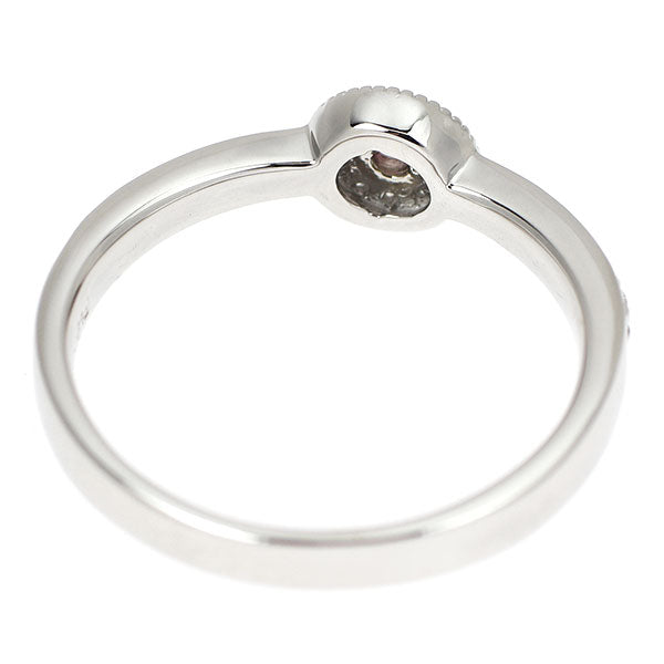 希少 Pt900 天然ピンクダイヤモンド リング 0.068ct D0.15ct