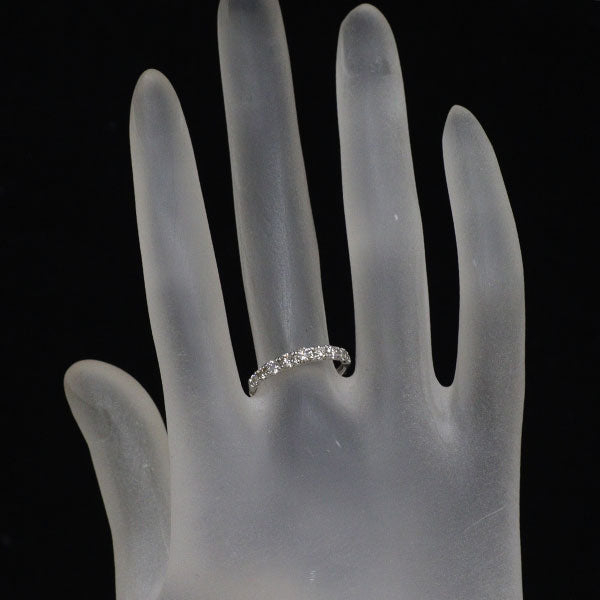 Pt900 ダイヤモンド リング 0.50ct ハーフエタニティ