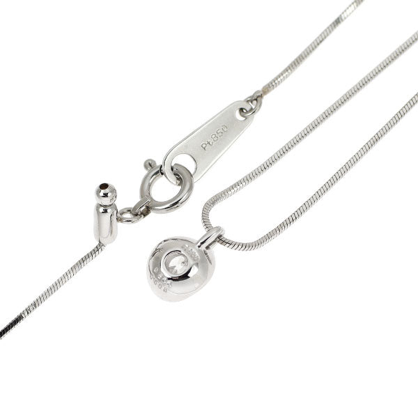 Pt900/Pt850 ダイヤモンド ペンダントネックレス 0.344ct G SI2 EX D0.005ct