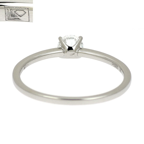 ラザールキャプラン Pt950 ダイヤモンド リング 0.25ct D SI1