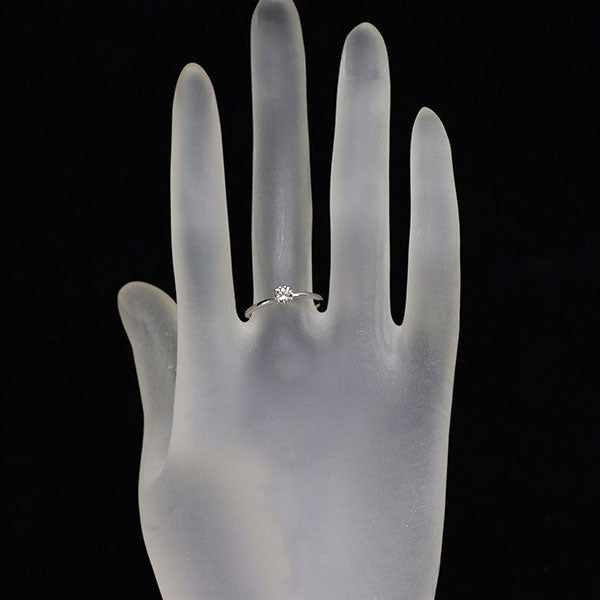ラザールキャプラン Pt950 ダイヤモンド リング 0.25ct D SI1