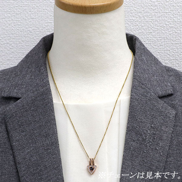 K18PG スピネル ダイヤモンド ペンダントトップ 0.266ct D0.40ct