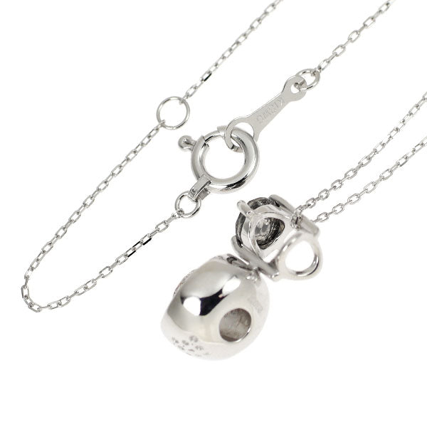 K18WG ダイヤモンド ペンダントネックレス 0.51ct D0.06ct BD0.18ct
