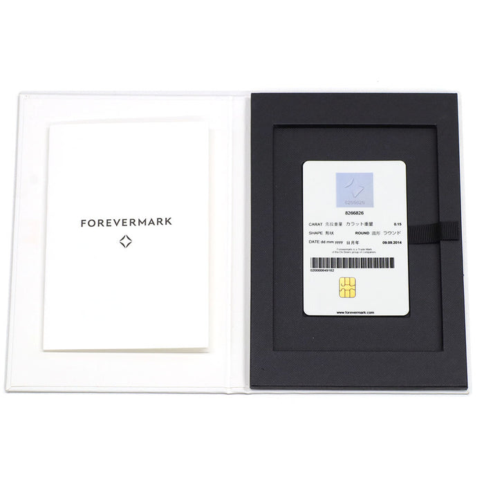 フォーエバーマーク K18PG ダイヤモンド ブレスレット 0.15ct D0.08ct