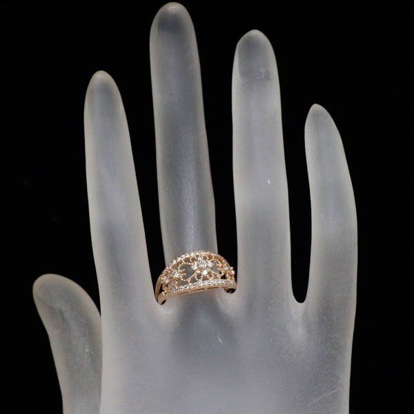 K18PG ダイヤモンド リング 0.47ct