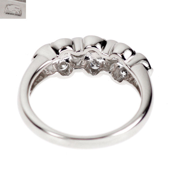 Seiko Pt900 Diamond Ring 0.70ct