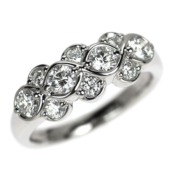 Seiko Pt900 Diamond Ring 0.70ct