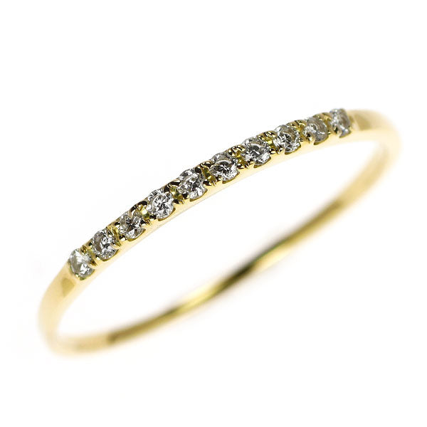 K18YG ダイヤモンド リング 0.10ct