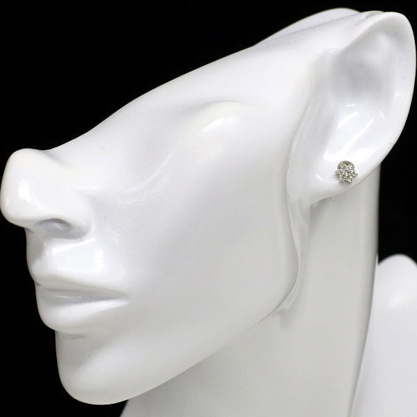 Pt900 ダイヤモンド ピアス 0.30ct フラワー