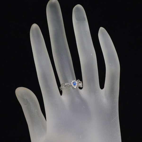希少 Pt900 アウイナイト ダイヤモンド リング 0.11ct D0.06ct