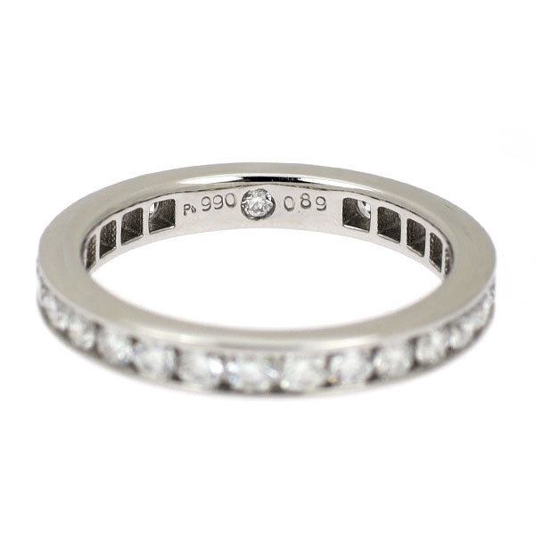 Pt990 ダイヤモンド リング 0.89ct フルエタニティ