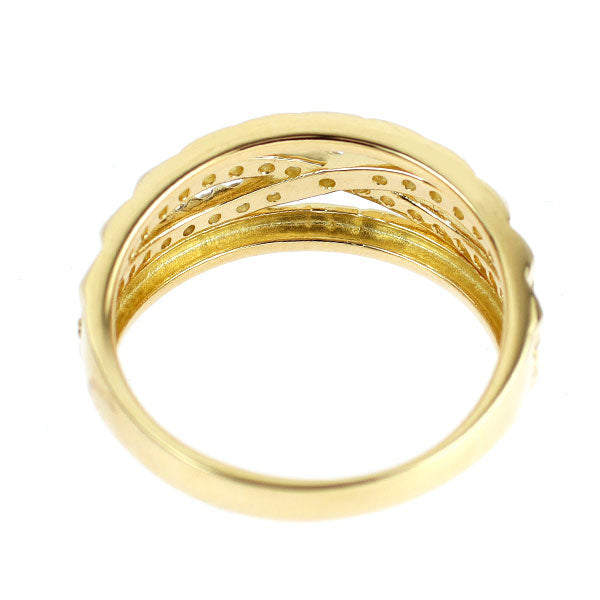 K18YG ダイヤモンド リング 0.43ct
