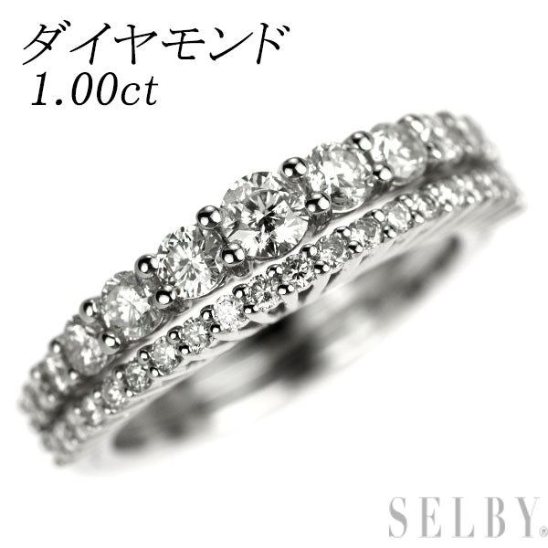 Pt950 ダイヤモンド リング 1.00ct