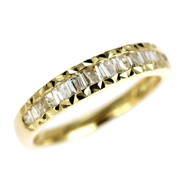 K18YG ダイヤモンド リング 0.30ct