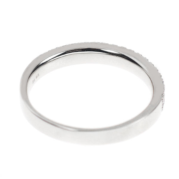 K18WG シングルカット ダイヤモンド リング 0.46ct