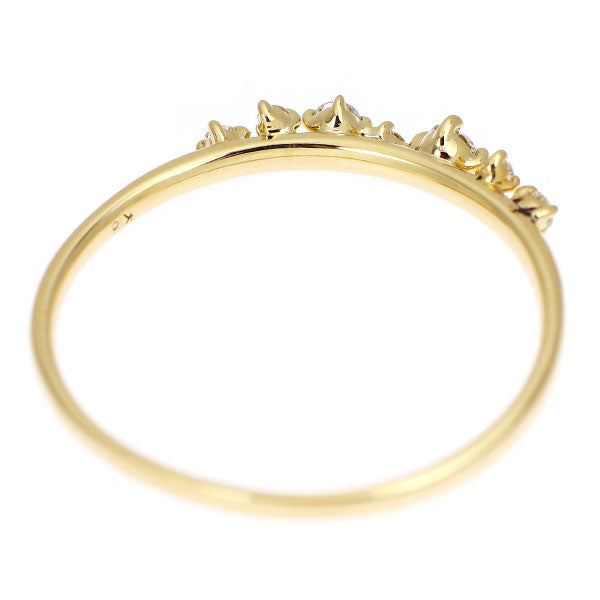 K18YG ダイヤモンド リング 0.12ct