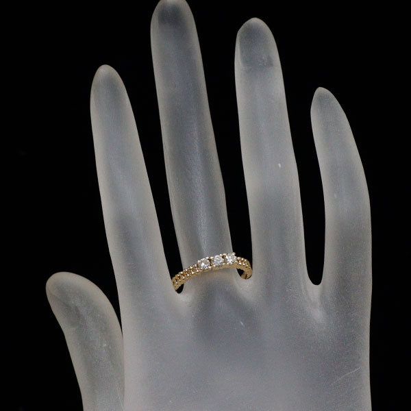 K18YG ダイヤモンド リング 0.33ct
