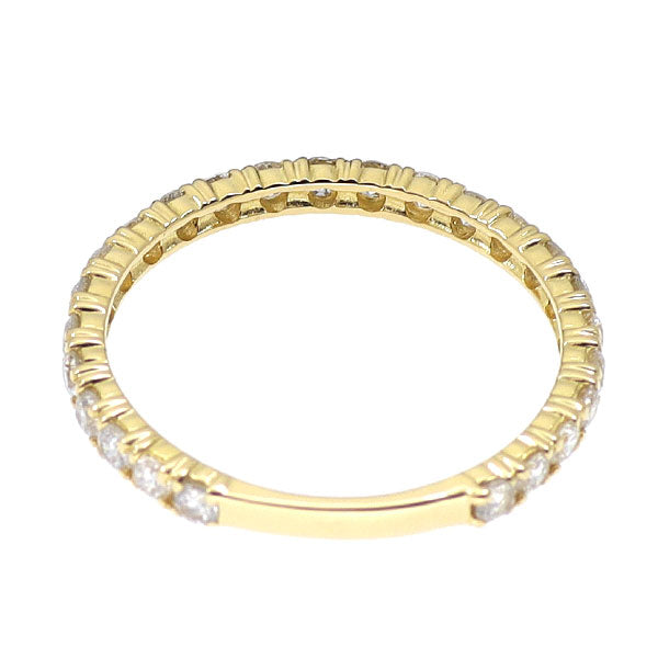 K18YG ダイヤモンド リング 0.50ct セミエタニティ
