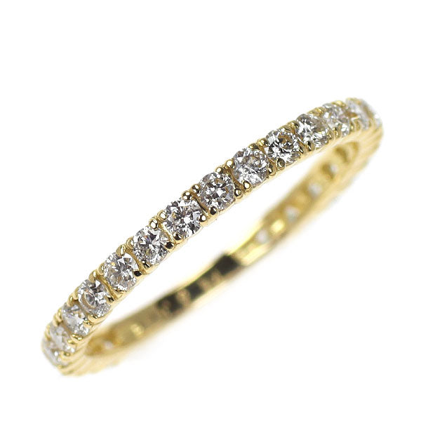 K18YG ダイヤモンド リング 0.50ct セミエタニティ