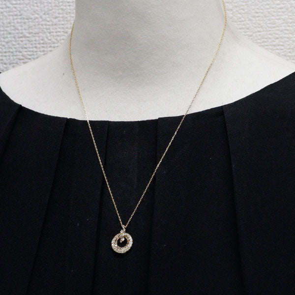 K18YG ダイヤモンド ペンダントネックレス 0.64ct