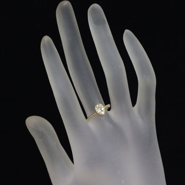 K18YG ダイヤモンド リング 0.26ct